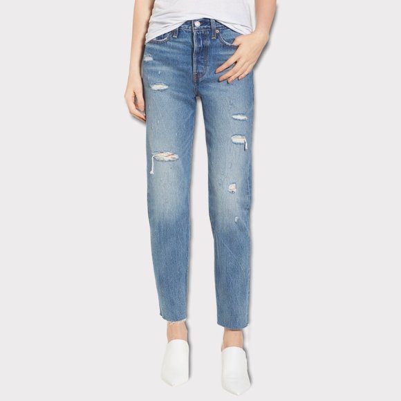 Levi's Denim - Levi's Wedgie Icon Fit Jeans Crime Blue Size 27